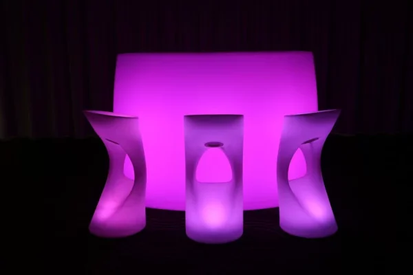 Glow Bar & Stools