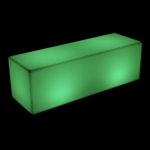 Glow rectangle bench