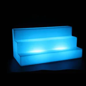 Glow Bottle Shelf Display Hire | Glow Furniture Sydney